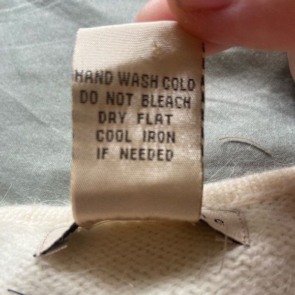 Angora rabbit hair sweater - Picture 4 of 4